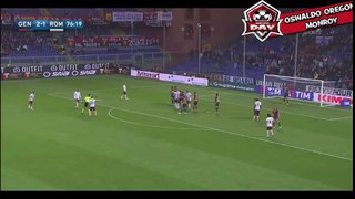 Francesco Totti Goal Free Kick Roma vs Genoa 2016 2-2 02/05/2016