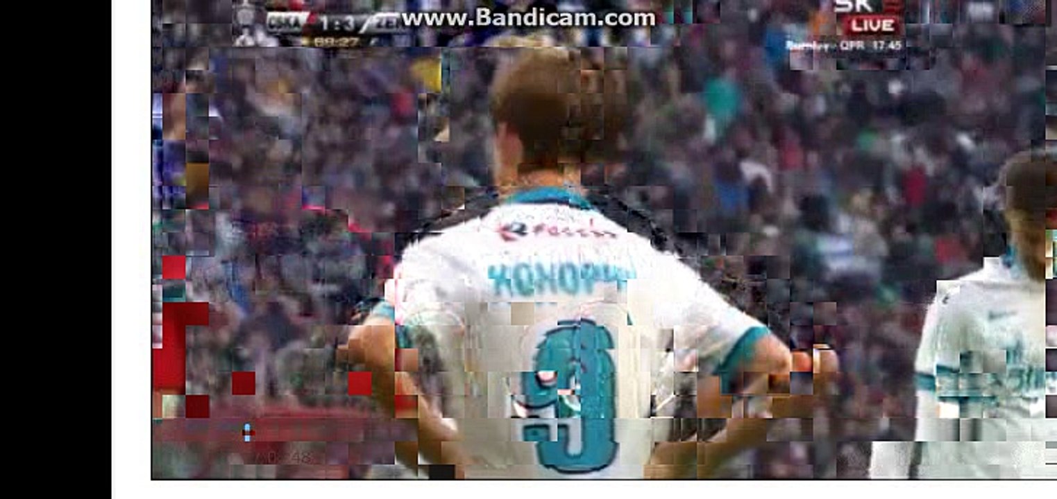 Artur GOAL - CSKA Moscow 1-4 FK Zenit St. Petersburg - 02.05.2016