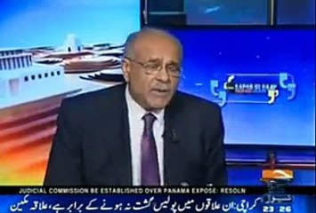 Nawaz Sharif Will not Resign on Ethical Basis and Will Not Answer in Parliament as Well - Najam Sethi