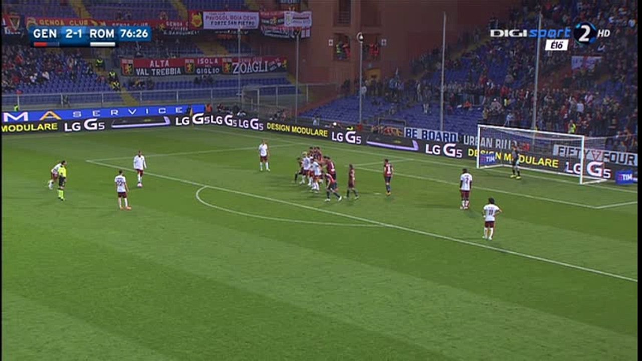 Francesco Totti Goal HD - Genoa 2-2 Roma - 02-05-2016
