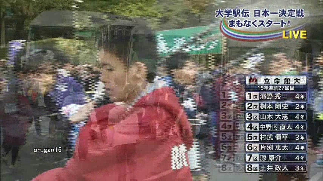 ●MAD●第47回全日本大学駅伝＜ 虹 ＞2015