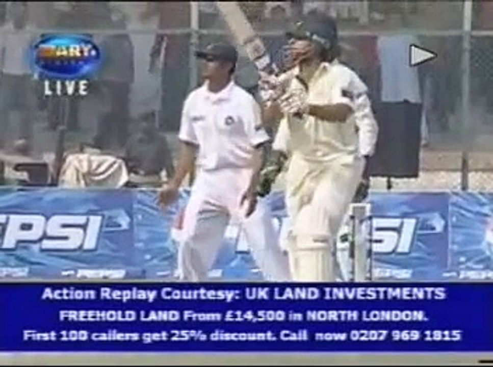 Shahid Afridi vs Anil Kumble, Rain of Sixes