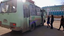 Сосиска не успевает на автобус - ОЧЕНЬ РЖАЧНОЕ ВИДЕО
