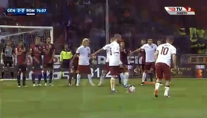 Totti GOAL (2_2) - Genoa vs AS Roma 02_05_2016