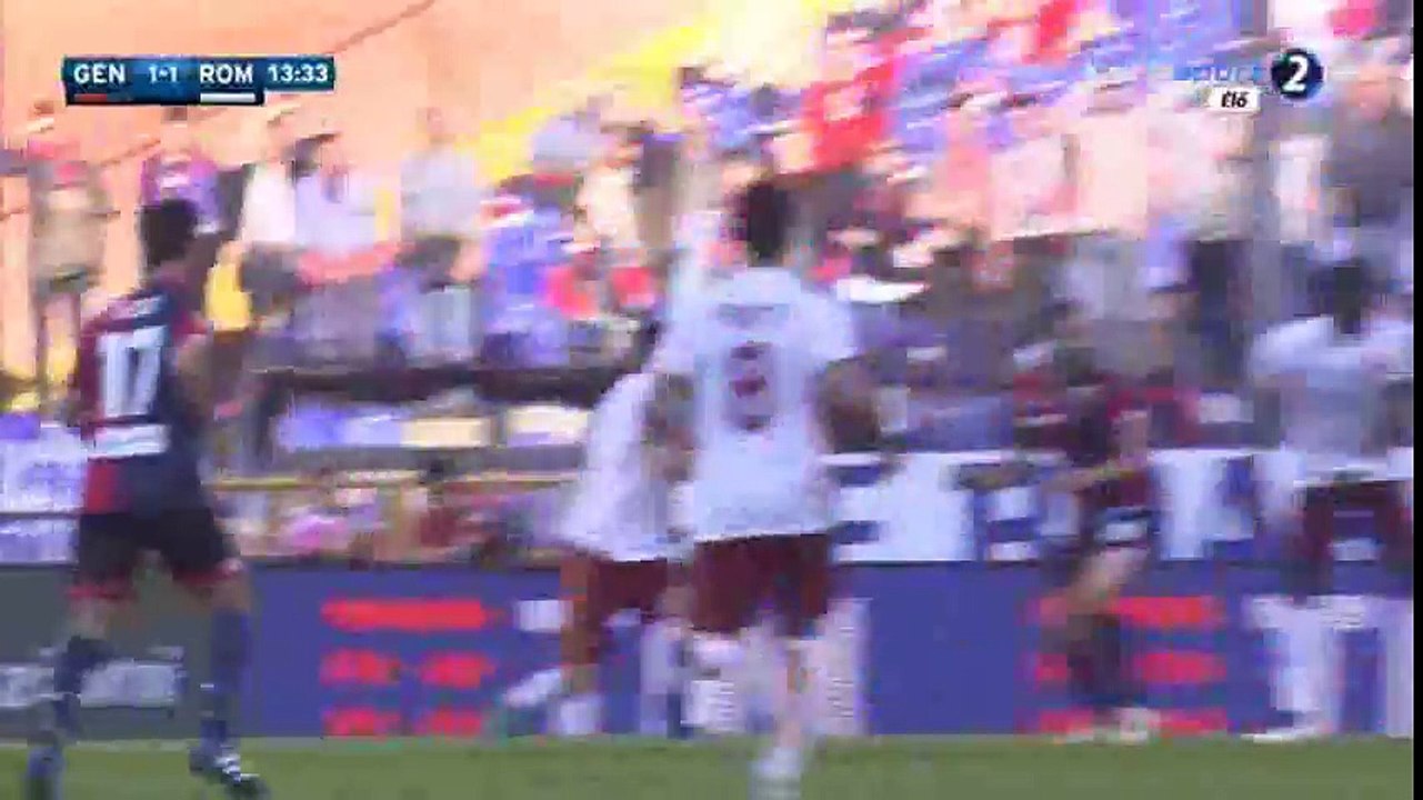 All Goals HD - Genoa 2-3 Roma - 02-05-2016