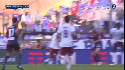 All Goals HD - Genoa 2-3 Roma - 02-05-2016