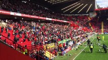 Charlton Athletic Balloon Protest VS Brighton and Hove Albion.