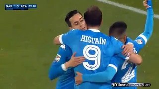 Higuain GOAL (1_0) - Napoli vs Atalanta 02_05_2016