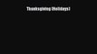 Ebook Thanksgiving (Holidays) Read Full Ebook