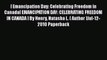 Book [ Emancipation Day: Celebrating Freedom in Canada[ EMANCIPATION DAY: CELEBRATING FREEDOM