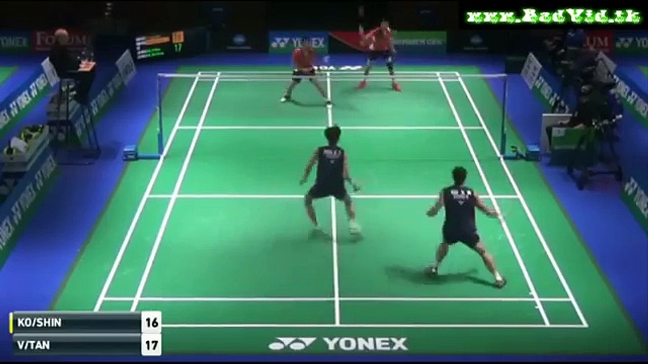 Yonex German Open 2016  QF  MD  KO Sung HyunSHIN Baek Cheol - V Shem GOHWee Kiong TAN