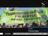 Argentina: sindicatos, en pie de lucha contra política de despidos
