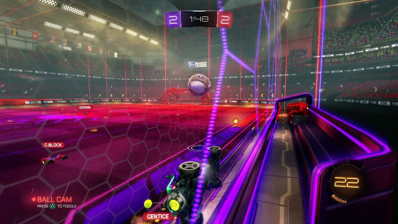 I've been trying this shot all season! [Rocket League]