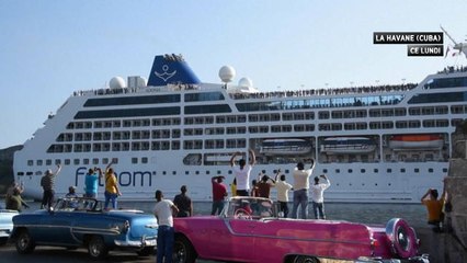 A Cuba, l'arrivée historique d'un navire de croisière américain - Le 02/05/2016 à 22h20