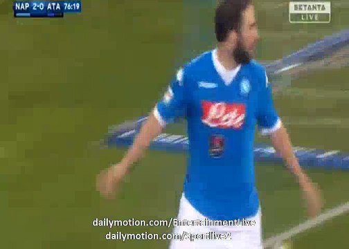 Gonzalo Higuaín Incredible SKILLS & GOAL Napoli 2-0 Atalanta Serie A