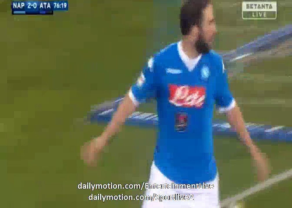 Gonzalo Higuaín Incredible SKILLS & GOAL Napoli 2-0 Atalanta Serie A