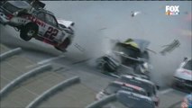 Finish Big One Logano Huge Crash 2016 Nascar Xfinity Series Talladega