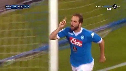 Header Fantastic Goal - Gonzalo Higuain  - Napoli 2-0 Atalanta - 02-05-2016