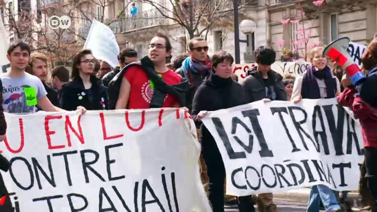 Protest gegen Hollandes Arbeitsmarktpläne | DW Nachrichten