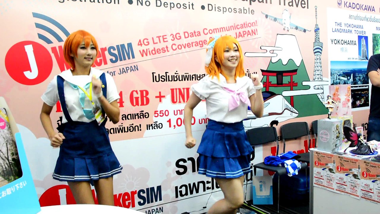 [18 February 2016] Susume Project at KADOKAWA Booth, Thai International Travel Fair 2016 (TITF#18)