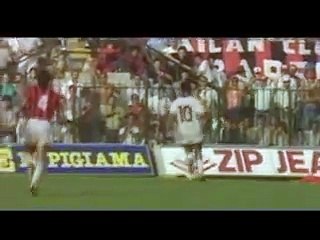 Roberto Baggio Slalom & dribbling