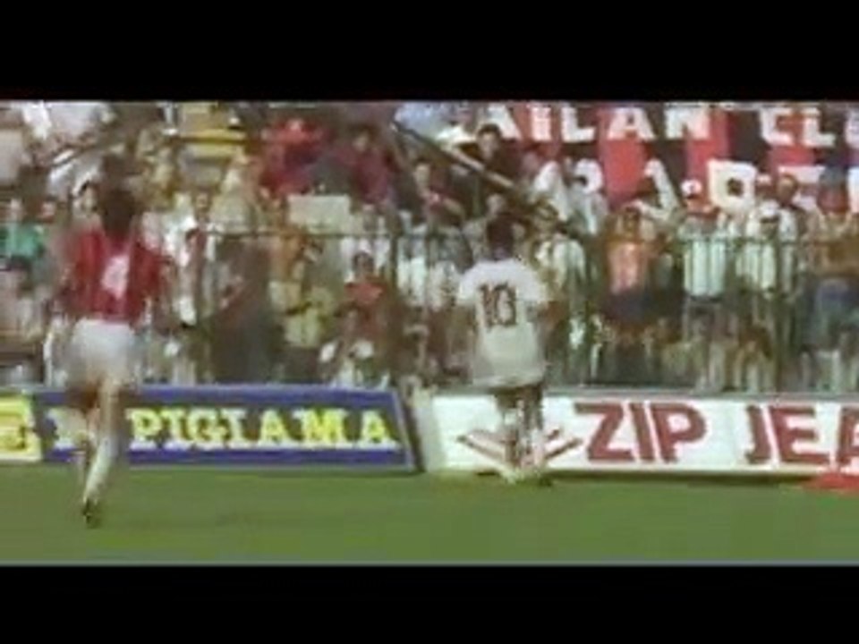 Roberto Baggio Slalom & dribbling