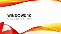 Windows 10 Tutorial | Whats New in Windows 10 Classic Start Menu