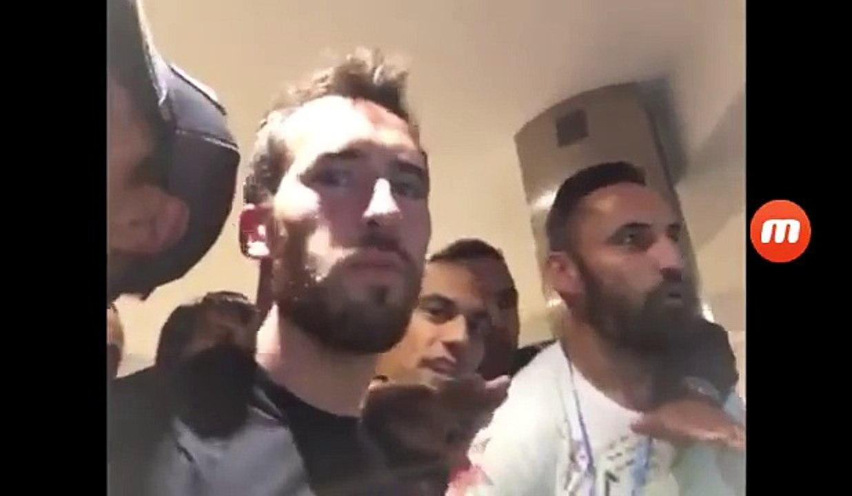 Leicester City players celebration  reaction to winning the Premier League at Jamie Vardy House 2016