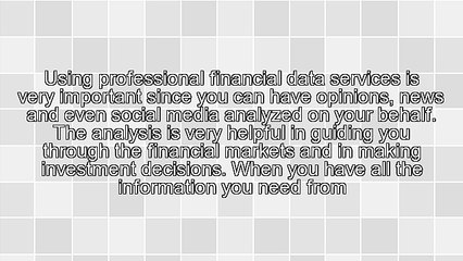 Getting Your Financial Data From A Service Provider