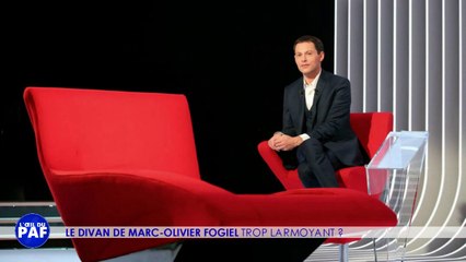 LE DIVAN DE MARC-OLIVIER FOGIEL TROP LARMOYANT ? - L'ŒIL DU PAF