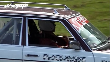 Legendary Diesel Mercedes W123 + SCANIA turbine @ Eastern European Drift Championship