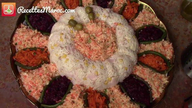 Salade Mixte aux Carottes, Betteraves & Chou - Mixed Salad with Carrots, Beets & Coleslaw - سلطة خضار مشكلة