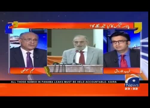 Ishaq Dar is a Spider's Web - Un Kay Hath Opposition Charh Gai Too 2 Maheenay Gaye Negotiations Main - Najam Sethi