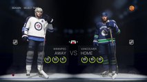 NHL 16 Stanley Cup Playoffs - Jets at Canucks (Game 2) (4-28-2016)
