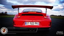Porsche 991 GT3 RS : 0-250 km/h (Motorsport)