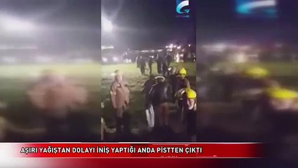 THY UÇAĞI PİSTTEN ÇIKTI