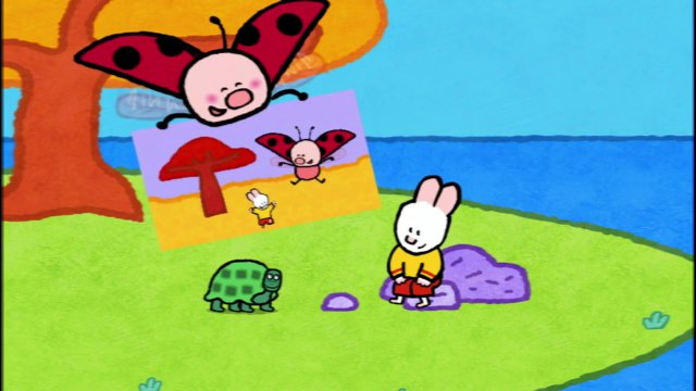 Cigüeña - Louie dibujame una cigüeña | Dibujos animados para niños