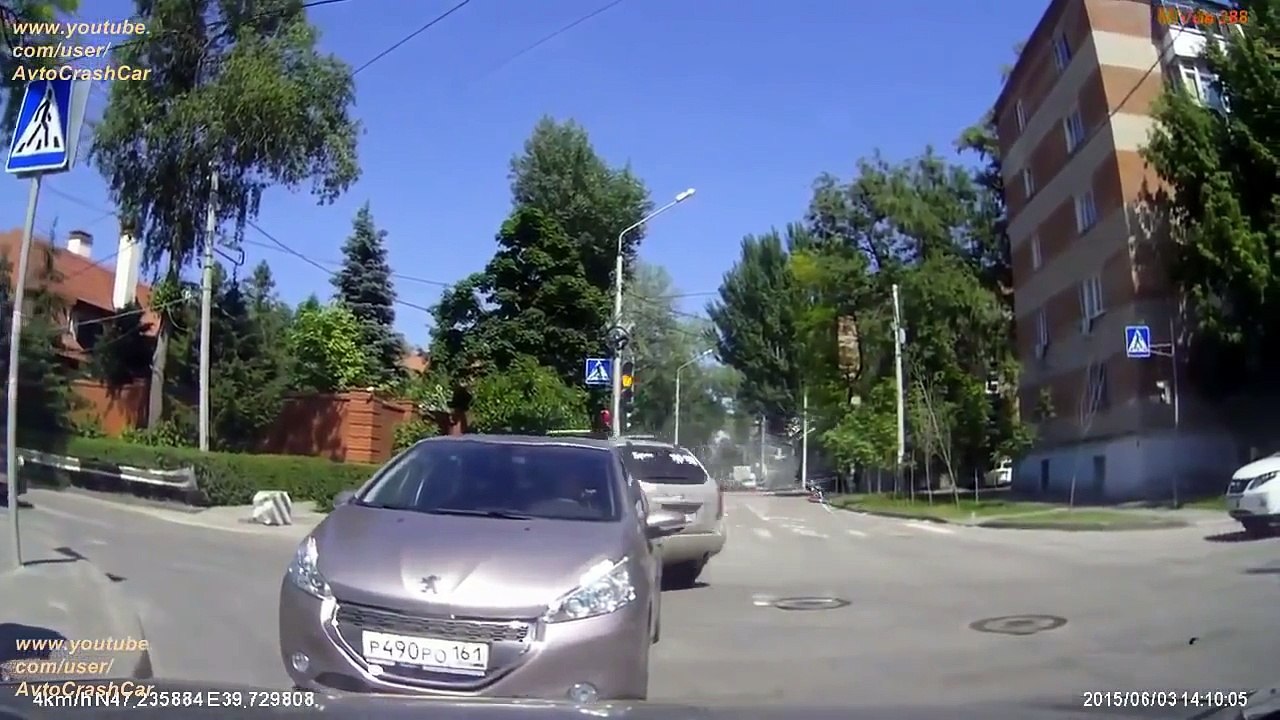 Russian women driving part 4