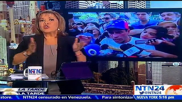 Capriles asegura que no aceptarán los 30 días que dice el CNE para entregar firmas