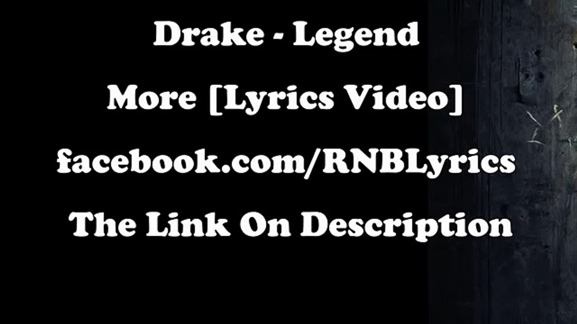 Drake - Legend - video dailymotion