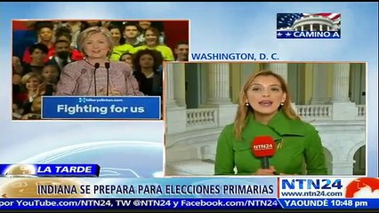 Скачать видео: Vocero del Comité Nacional Demócrata habla en NTN24 sobre primarias que se adelantarán en Indiana