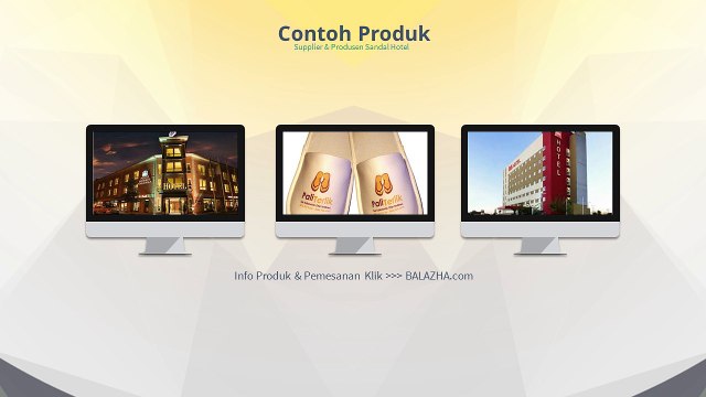 Jual Sandal Hotel Grosir Eceran Solo