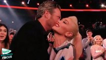 Blake Shelton Kisses Gwen Stefani After She Wins At RDMAs
