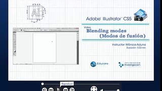 Adobe Illustrator CS5 - Video 23 Blending modes (modos de fusión)