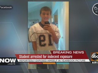 Student arrested for indecent exposure