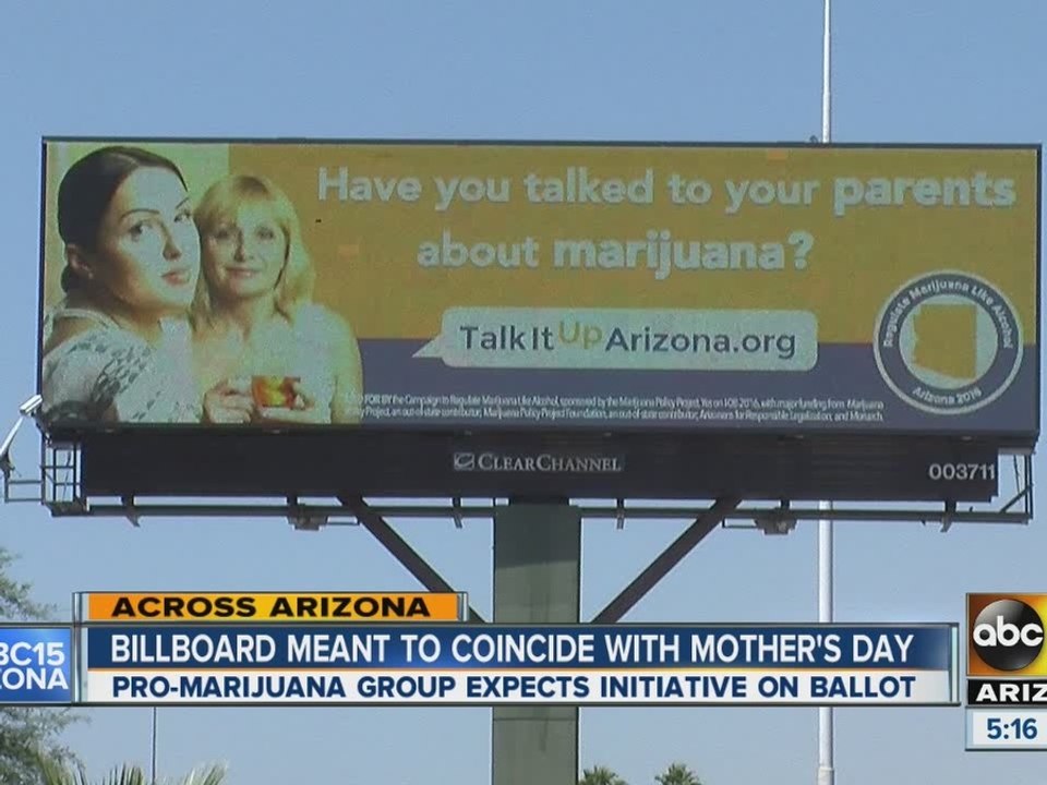 Billboard meant to coincide with Mother's Day