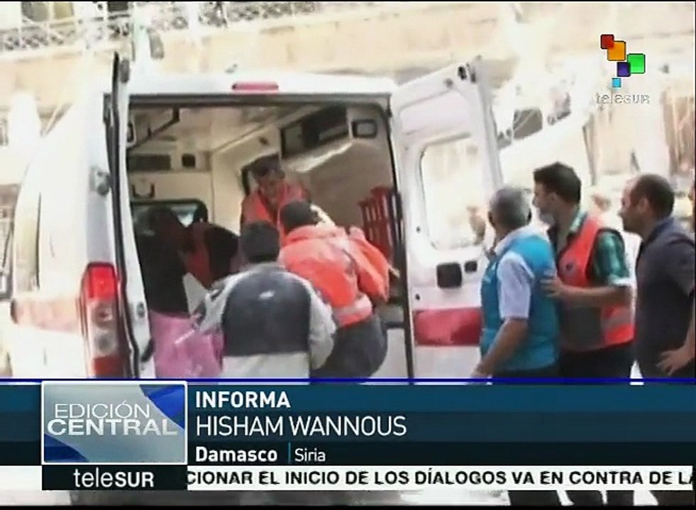 Siria: habitantes de Alepo, víctimas de agresivos ataques terroristas