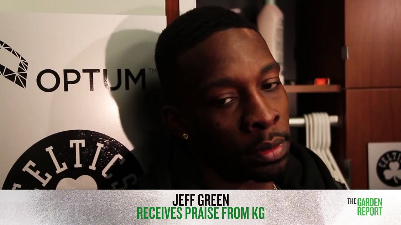 Jeff Green Gets Emotional over Kevin Garnett Saying He Could End Up Being the Best NBA Pla
