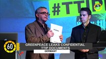 In 60 Seconds: Greenpeace Leaks Confidential TTIP Documents in Germany