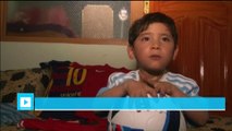 Afghan Messi fan and internet sensation flees home